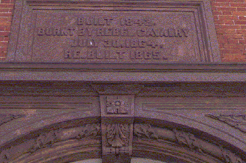 Plaque on the Bank of Chambersburg