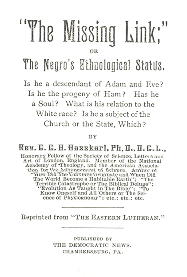 Pamphlet that reprinted essays